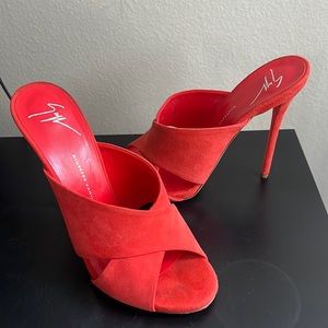 Giuseppe Zanotti red sandals EU 39.5